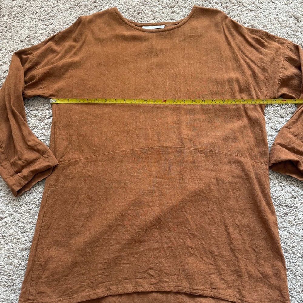 Cotton Dylan Tunic in Sienna - Picture 6 of 10